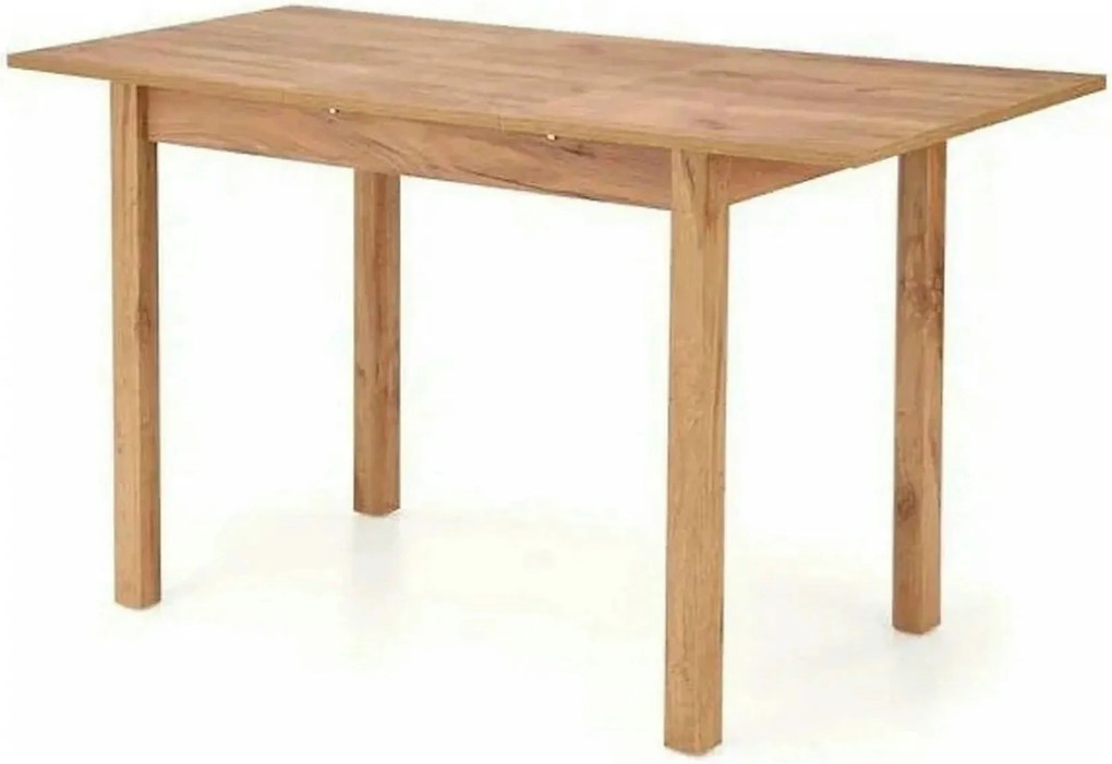Masa extensibila GINO, stejar, PAL furniruit, 100/135x60x75 cm