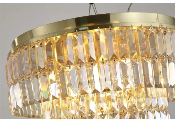 Searchlight 61321-6SB - Plafonieră EMPIRE 6xE14/60W/230V IP44