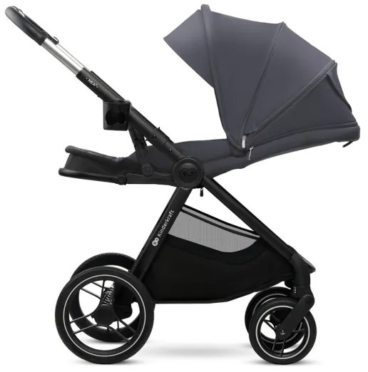 Cărucior de copii combinat 2 în 1 KINDERKRAFT NEA 2 Dark grey