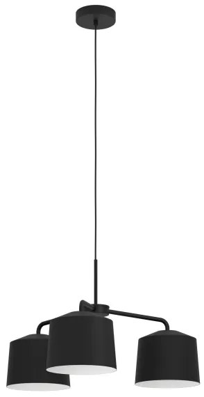Lustră pe cablu CAGUANES 3xE27/40W/230V Eglo 900446