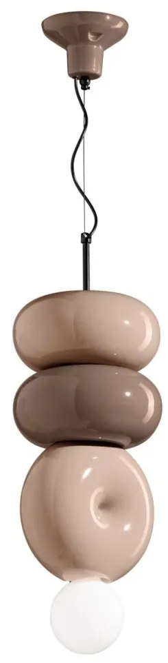 Lustra retro realizata manual din ceramica Bumbum