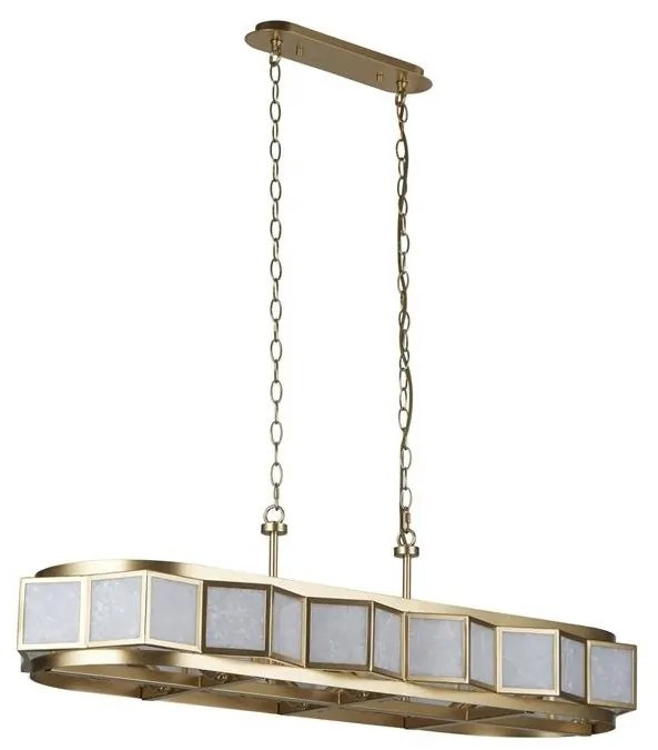 Candelabru oval elegant design Art-Deco Belle L-110cm