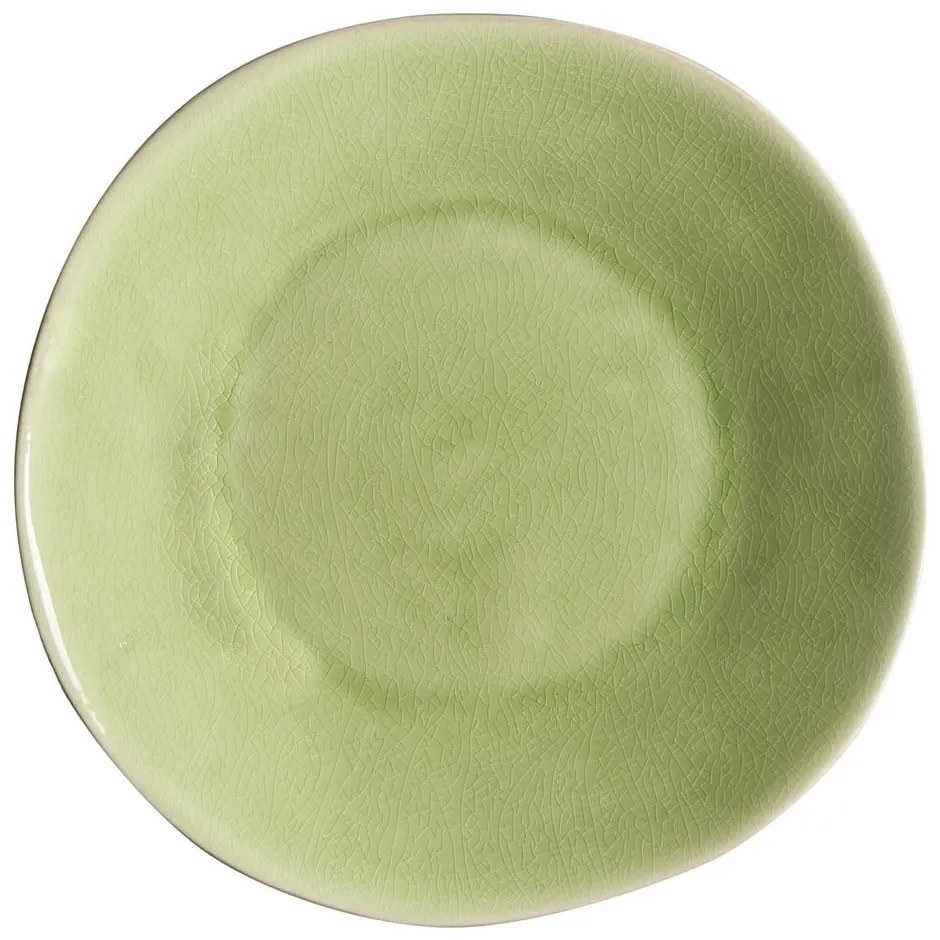 Farfurie adâncă din gresie ceramică Costa Nova Riviera, ⌀ 25 cm, verde