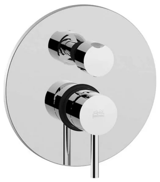 Paffoni LIGHT - baterie de duș pentru montaj încastrat, crom lucios