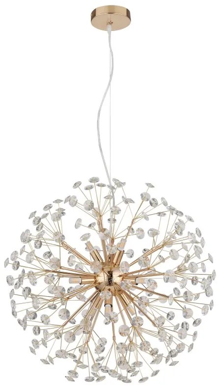 Lustra suspendata design elegant KATRINA 60cm auriu 64135H2 GL