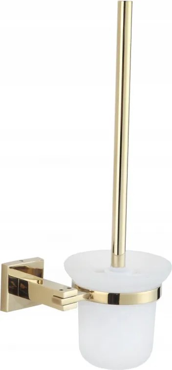 Mexen Vane perie de toaletă, aurie - 7020950-50