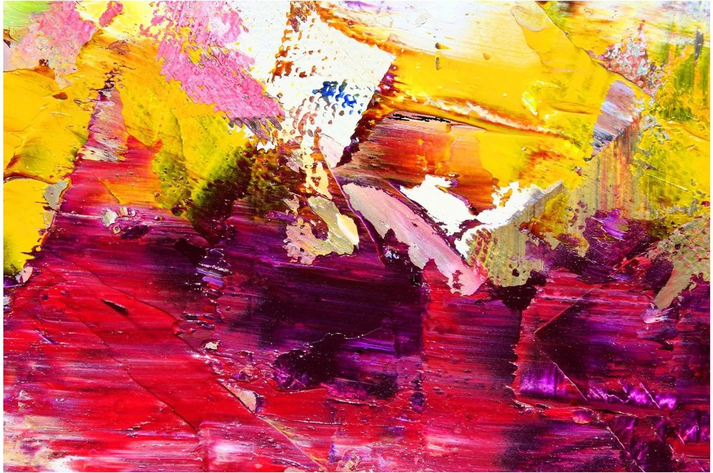 Tablou cu abstracție - pictura (90x60 cm)