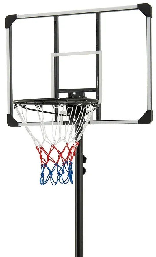 Panou de baschet cu înălțime reglabilă, transparent