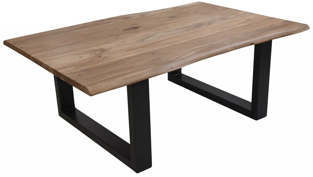 Masuta de cafea dreptunghiulara din lemn de salcam Tables &amp; Co 120x80x45 cm