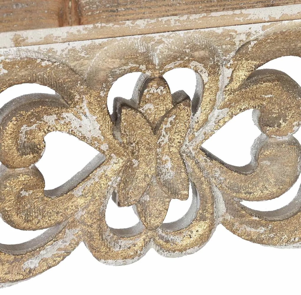 Consola Classic din lemn antichizat gri 125x41.5x91.5 cm