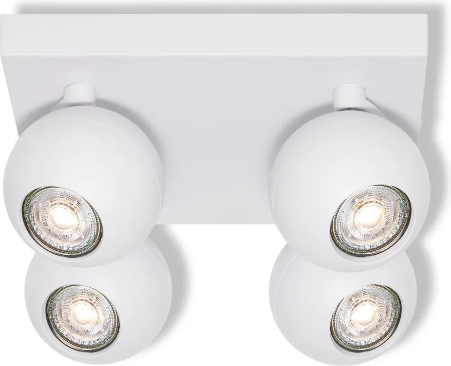 Osram - Spot SPHERAL 4x GU10/6W/230V alb