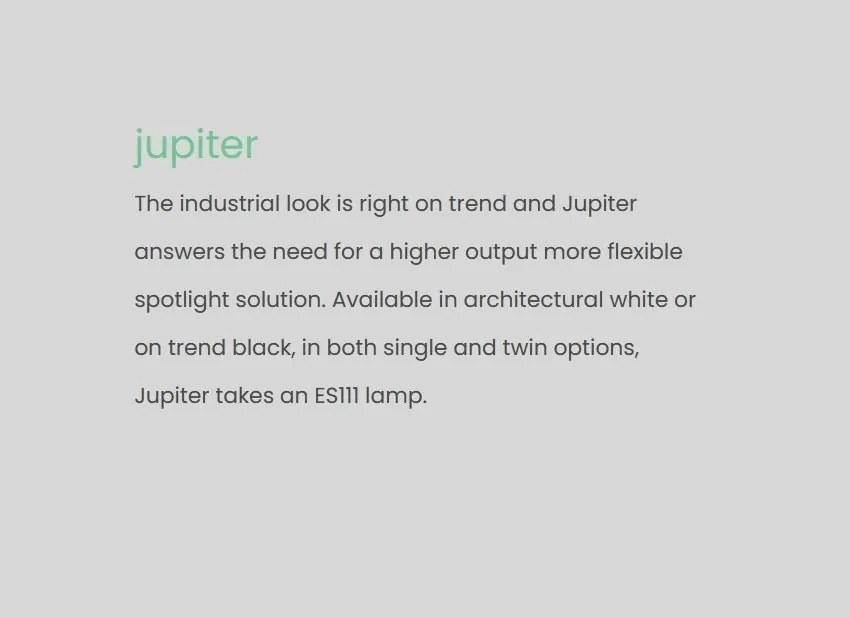 Plafoniera cu spot directionabil Jupiter 1, alb