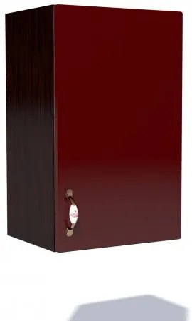 Corp superior 50 cu 1 usa Zebra MDF rosu simplu