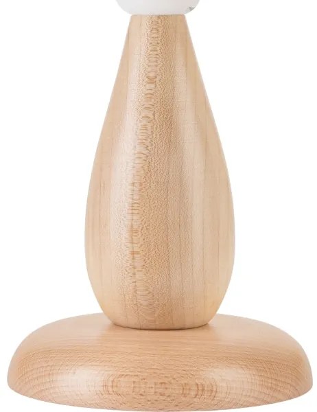 Lampă de masă AMFORA 1xE27/60W/230V bej/fag