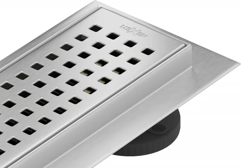 Mexen Flat 360° M08 scurgere liniară rotativă 60 cm, inox - 1025060-40