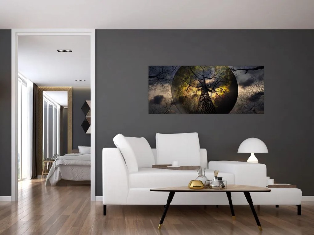 Tablou - Cerul enigmatic (120x50 cm)