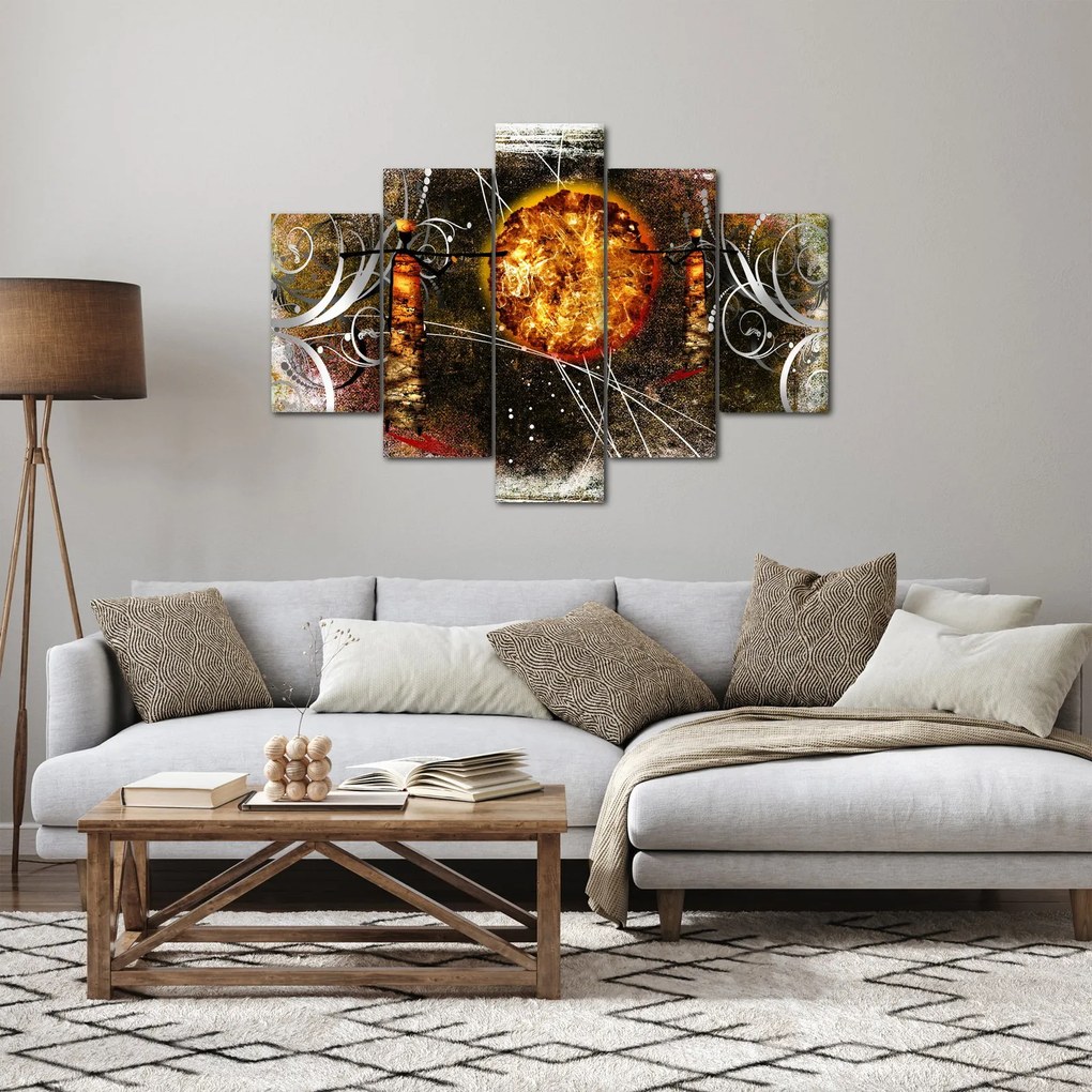 Tablou cu pictură epochală străveche (150x105 cm)