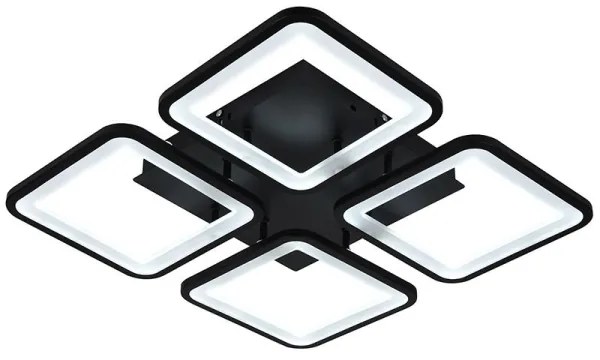 Lustră LED dimabilă aplicată LED/85W/230V 3000-6500K + telecomandă