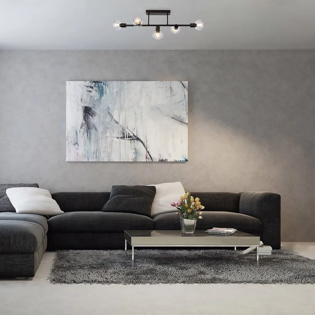 Lustra, plafoniera cu 5 spoturi design industrial Sullivan