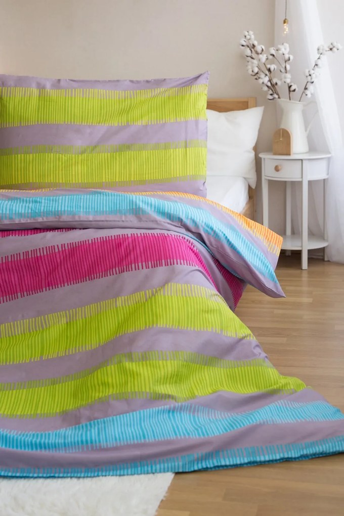 Lenjerie de pat din polibumbac pentru 2 paturi ELLE, colorat Dimensiune lenjerie de pat: 2 buc 70 x 90 cm | 2 buc 140 x 200 cm