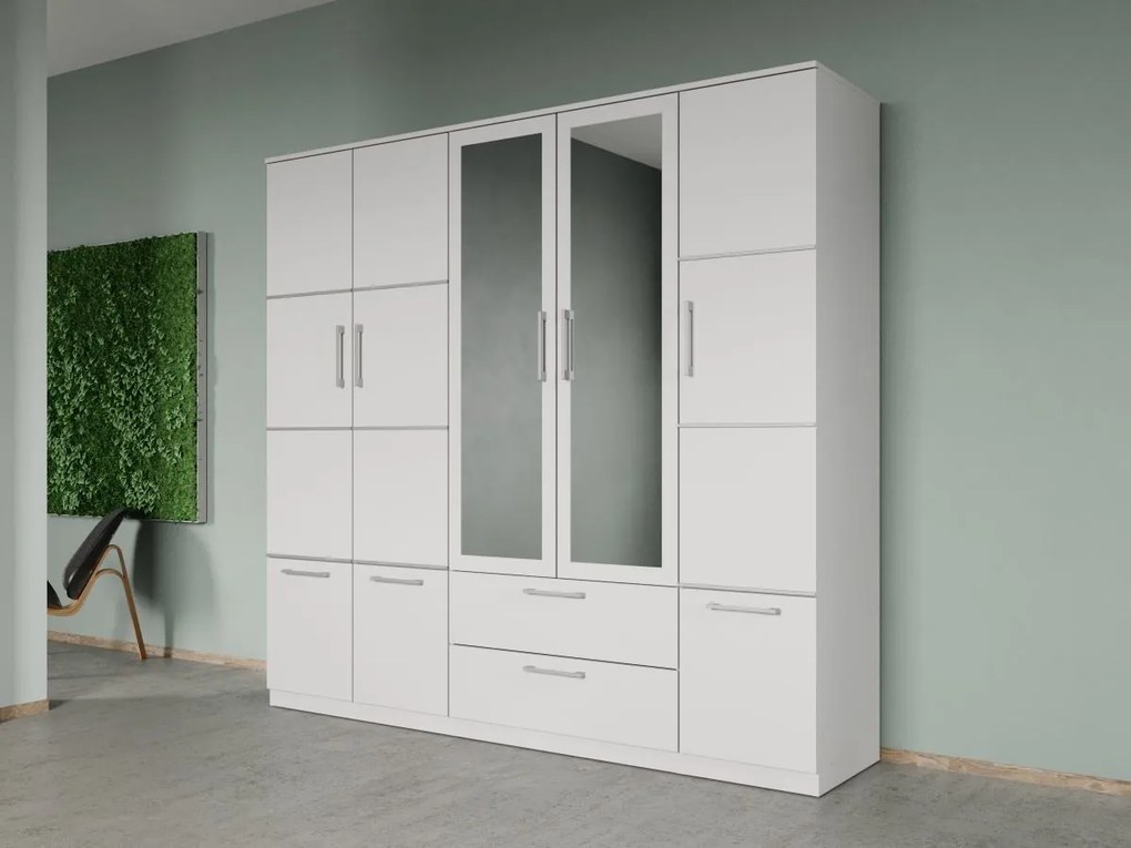 Set mobila dormitor 4 piese Alb Adapto C12