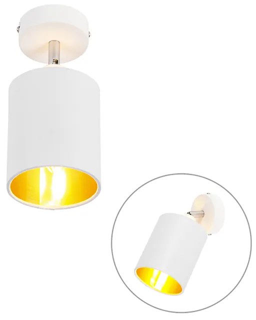 Plafoniera moderna alba - Lofty