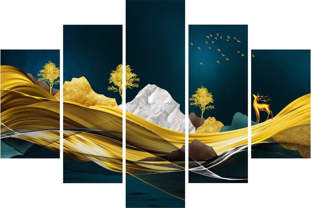 Tablou - Peisaj, cerb (150x105 cm)