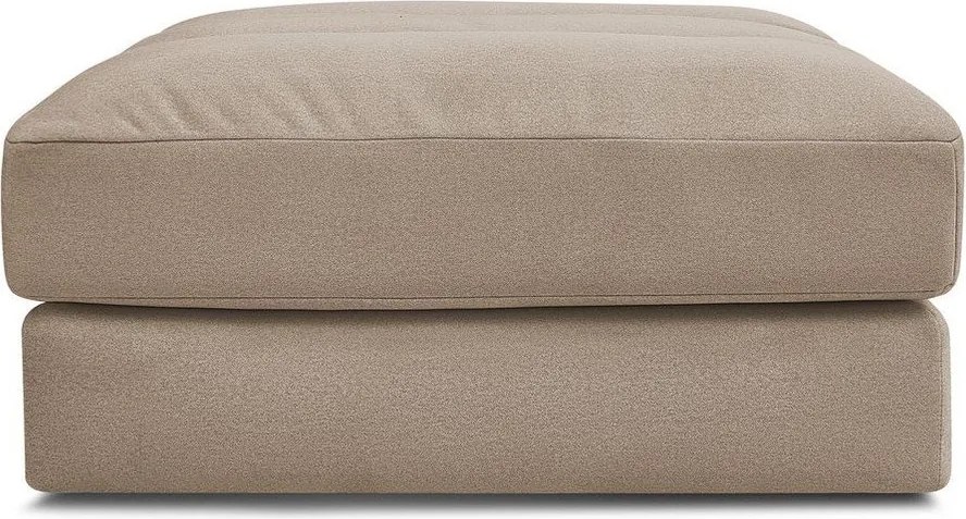 Taburet taupe cu tapițerie din catifea Sierra – Bobochic Paris