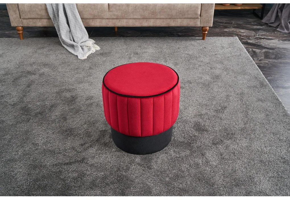 Taburete Dolphie (roșu + negru). 1107255