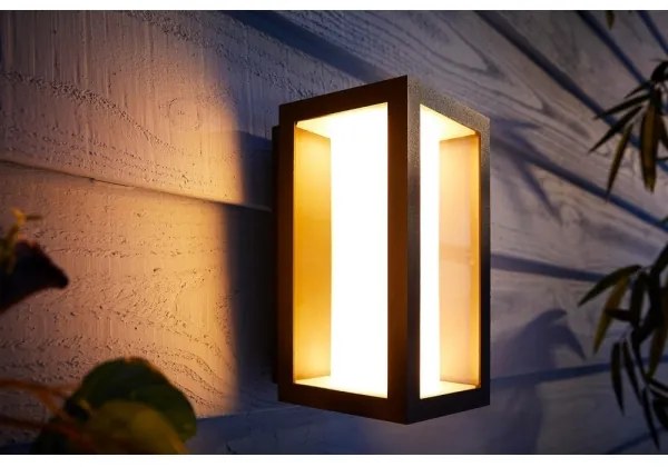 Philips 17429/30/P7 - LED RGB Aplică perete exterior Hue IMPRESS 2xLED/8W/230V IP44