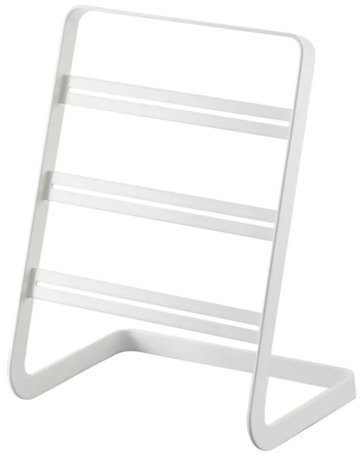 Suport pentru bijuterii YAMAZAKI Branch, alb