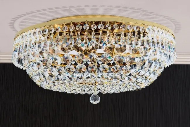 Lustra aplicata cristal Schöler design de lux Sheraton 45cm, 24K gold plated