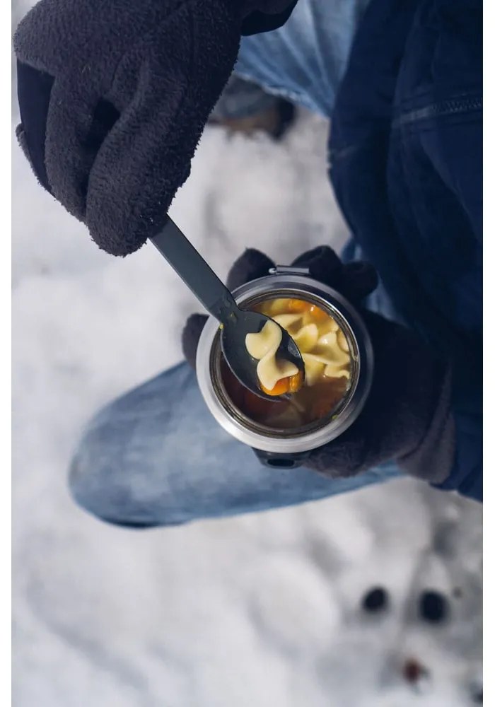 Termos negru pentru mâncare din oțel inoxidabil 400 ml Legendary Classic Black – Stanley