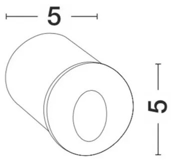 Spot LED ambiental de exterior IP54 PASSAGGIO NVL-9002601