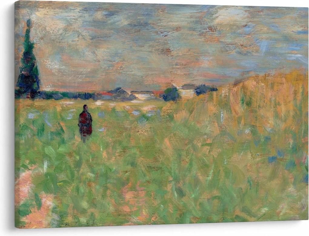 Tablou - Georges Seurat, A Summer Landscape, reproducere (70x50 cm)