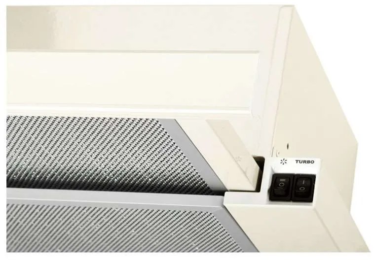 Hota Telescopica Incorporabila Tornado Storm 700 (50), 1 motor, latime 50 cm, 3 viteze, absorbtie 700 m3/ora, Bej