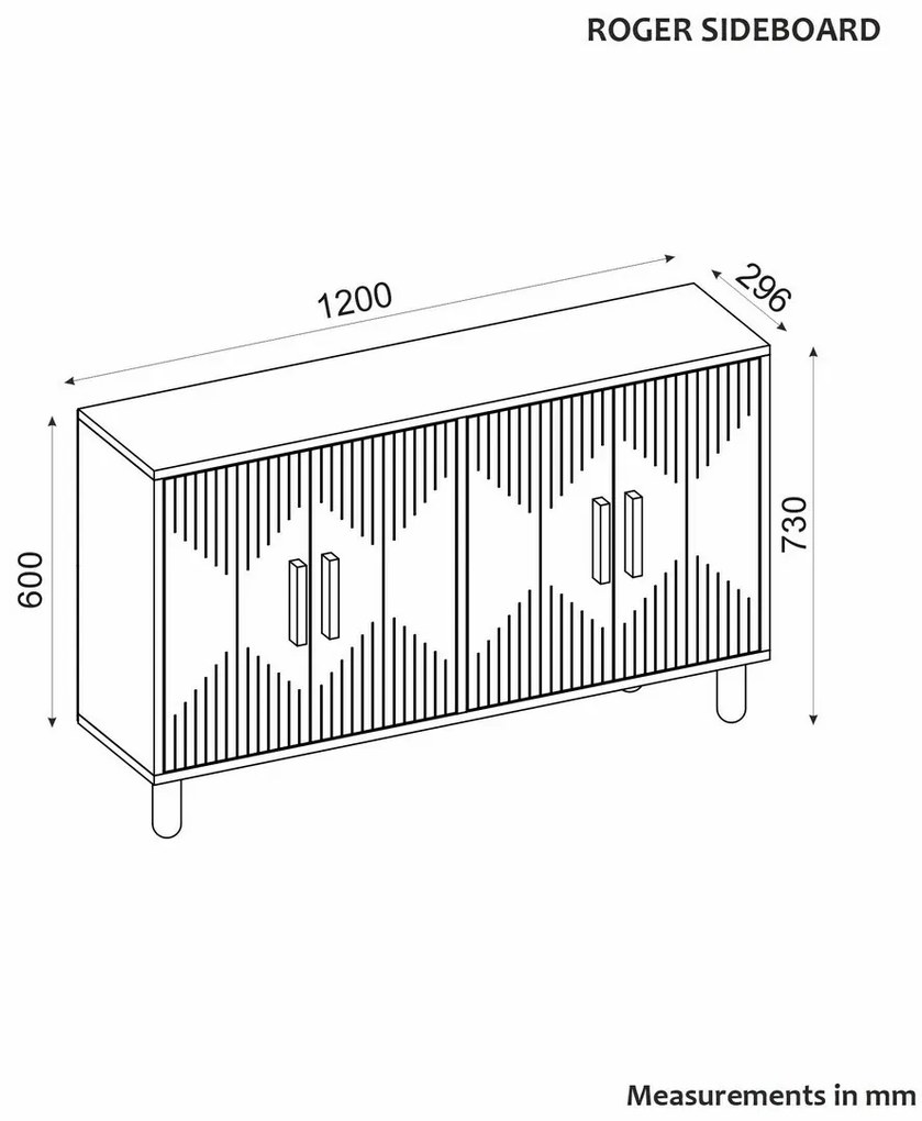 Dulap Roger Sapphire Oak
