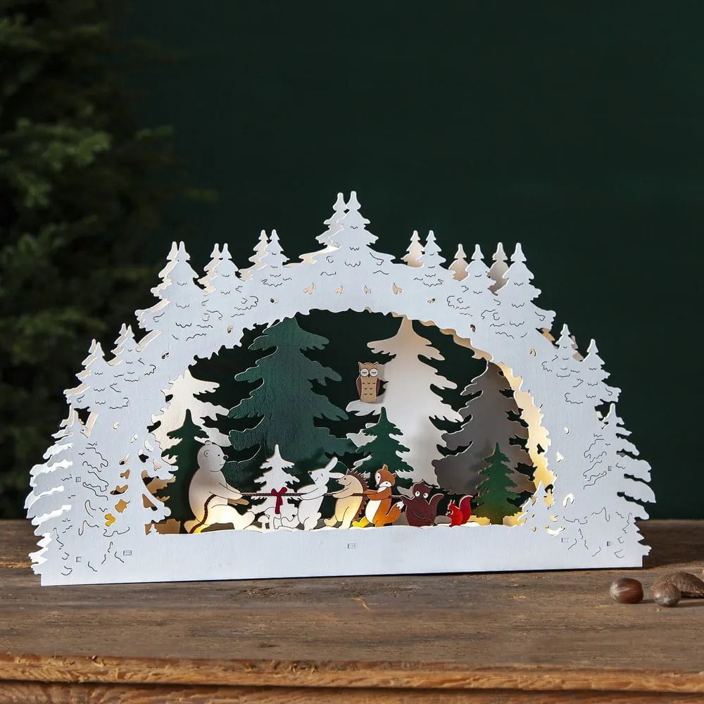 Decorațiune luminoasă de Crăciun Forest Friends – Star Trading