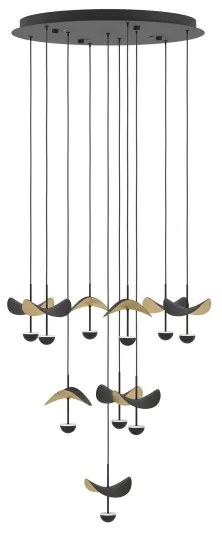 Lustră LED dimabilă pe cablu Eglo 390339 DRACERA 10xLED/2,3W/230V d. 58 cm