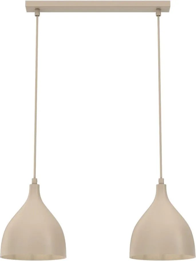 Lustră pe cablu NOAK CLASSIC 2xE27/15W/230V bej