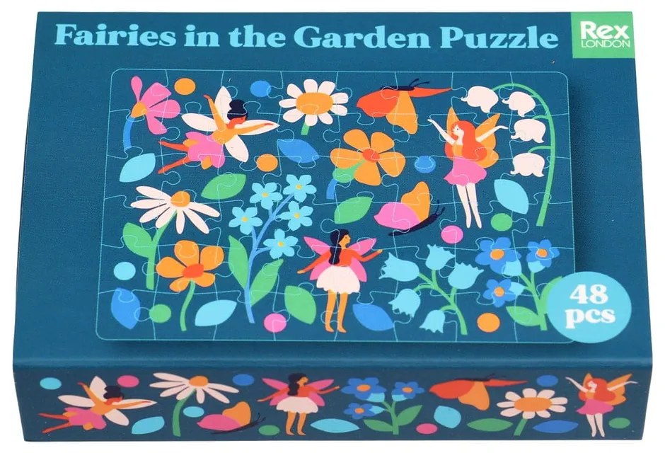 Puzzle (număr de piese 48) Fairies in the Garden – Rex London