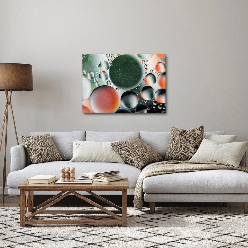 Tablou abstract - buline (70x50 cm)