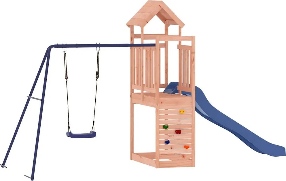 vidaXL Set de joacă pentru exterior, lemn masiv de douglas