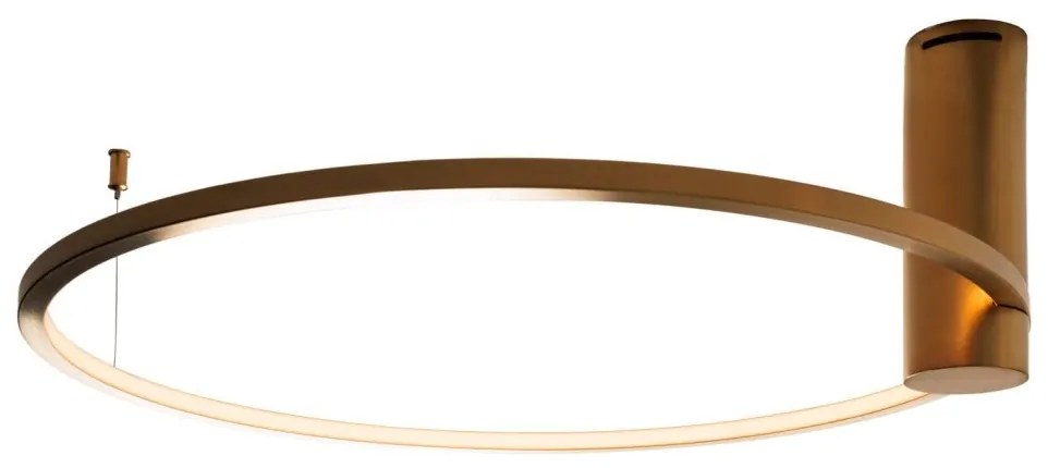 Lustra LED aplicata design circular Queen 60cm