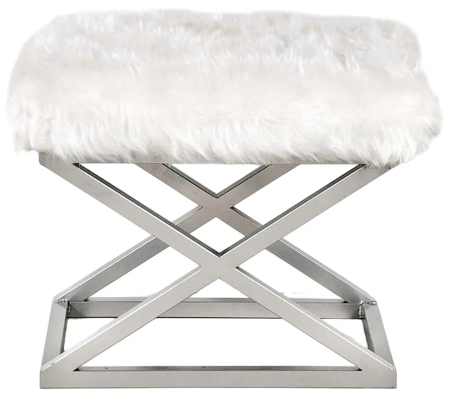 Scaun Capraz Plush alb
