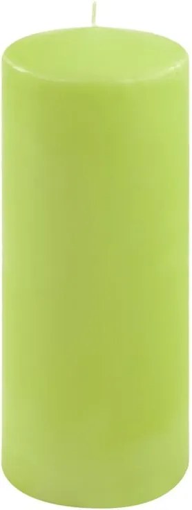 Set de lumânări , 25 cm, Ø 10 cm, verde deschis, 4 buc