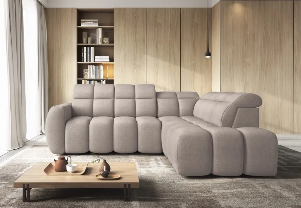 Canapea extensibila cu spatiu pentru depozitare, Falconn RT, Eltap (Culoare: Roz / Xillar 24)