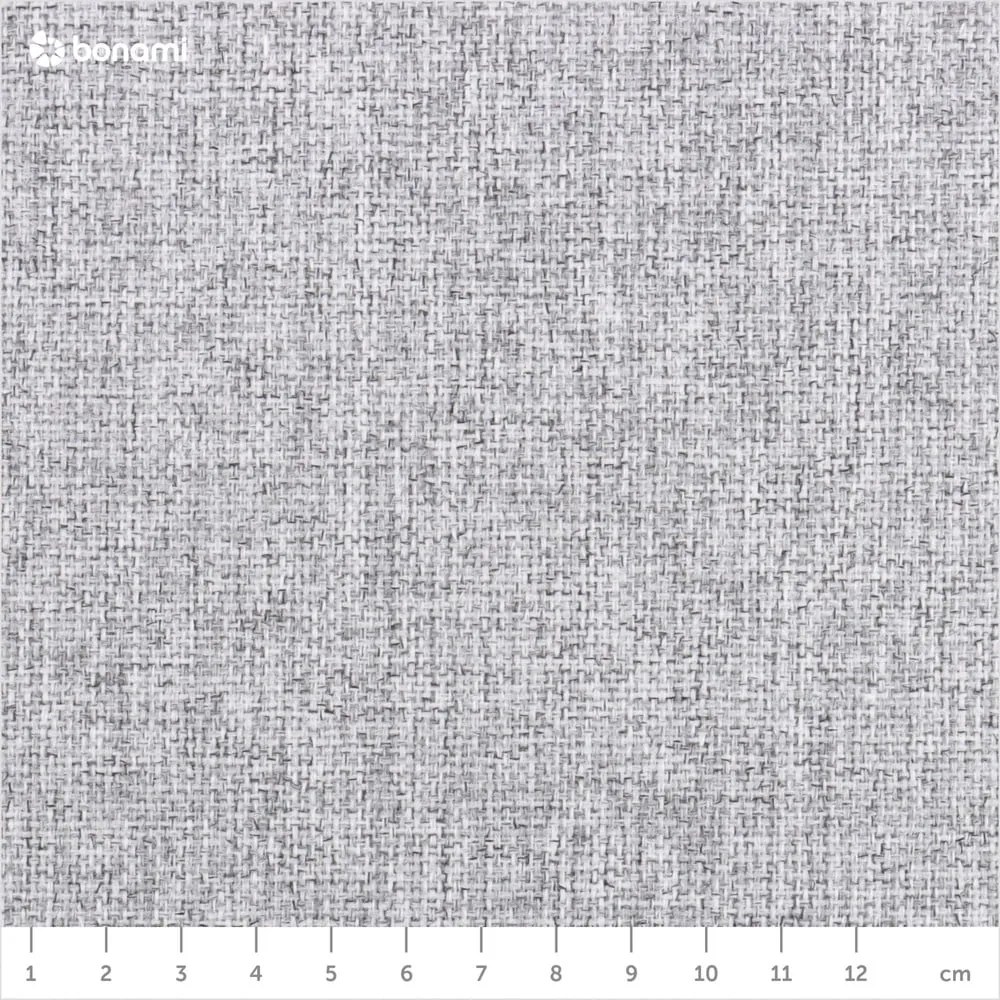 Canapea extensibilă în formă de "U" cu șezlong pe partea stângă Miuform Dazzling Daisy, gri deschis
