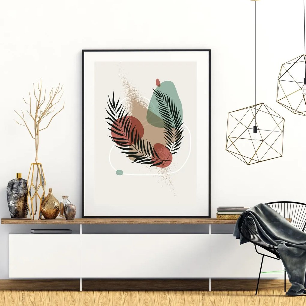 Poster - Abstracție naturală (A4)