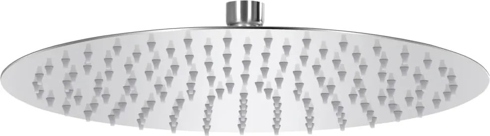 vidaXL Cap de duș tip ploaie rotund, 30 cm, oțel inoxidabil 304